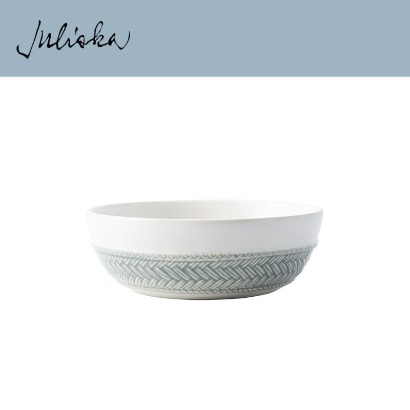 Juliska 르 빠니에 Le Panier Coupe Bowl - Grey Mist (1pc) (지름 7.5 *높이 3) in (19*8cm) 관부가세 포함