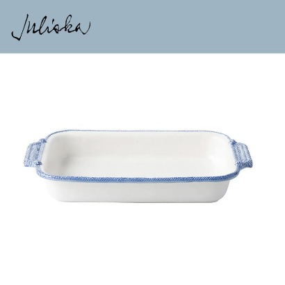 Juliska 르 빠니에 Le Panier Baker 16 in. - Delft Blue (1pc) 16 in (41*24cm) 관부가세 포함