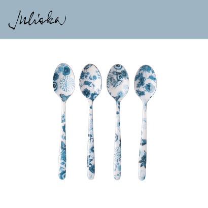 Juliska Field of Flowers Spoons Set of 4-Chambray (1set / 4p) 6 in (15cm) 관부가세 포함