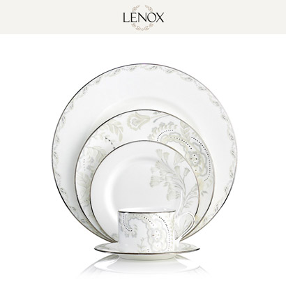 [해외][Lenox] 레녹스 Marchesa Paisley Bloom 4인용 20pc 세트 대/중/소접시,컵/컵받침 (각 4pc) 관세포함/무료배송