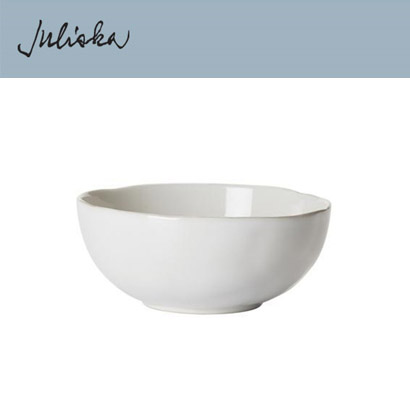 Juliska 퓨로 Puro Serving Bowl 10 in. - Whitewash (1pc) (지름 10 *높이 4) in (25*10cm) 관부가세 포함