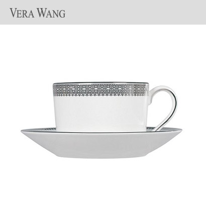 [해외][베라왕] 웨지우드 Lace 레이스 티컵&amp;소서 (4인조(8pc)) Lace Tea Cup &amp; Saucer (4인조(8pc))관세포함,무료배송