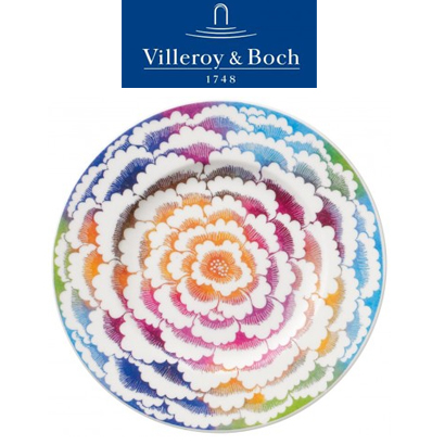 [해외][Villeroy&amp;Boch] 빌레로이앤보흐 Anmut Universal Bread &amp; Butter Plate 6 1/4 in (16cm) (4pcs)