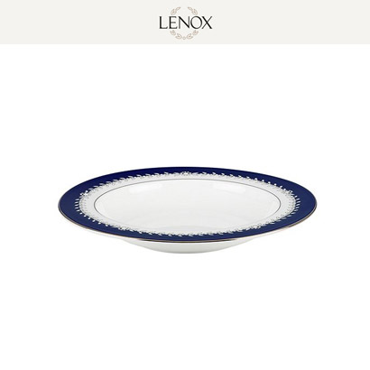 [해외][Lenox] 레녹스 Marchesa Empire Pearl-Indigo Rim Soup Bowl 4인용