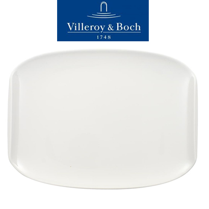 [해외][Villeroy&amp;Boch] 빌레로이앤보흐 Urban Nature Salad Plate : Coupe Shape 10 1/2 in (27*20cm) (2pcs)