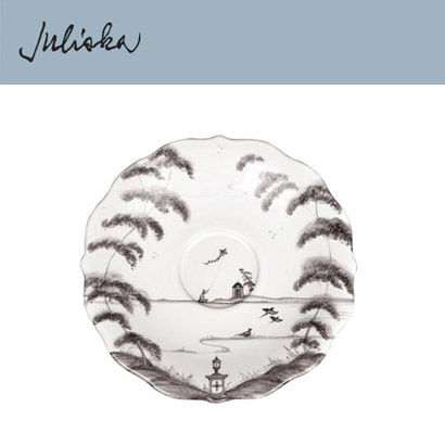 Juliska 컨트리 이스테이트 Country Estate Saucer - Flint Grey (1pc) 7 in (18*18cm) 관부가세 포함