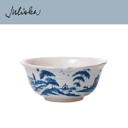 Juliska 컨트리 이스테이트 Country Estate Cereal Bowl - Delft Blue (4pc) (지름 6.5 *높이 3) in (17*8cm) 관부가세 포함