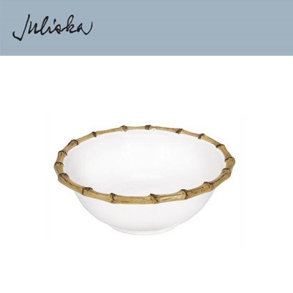 Juliska 뱀부 Bamboo Cereal Bowl (4pc) (지름 6.5 *높이 2.5) in (17*6cm) 관부가세 포함