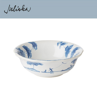 Juliska 컨트리 이스테이트 Country Estate Berry Bowl - Delft Blue (2pc) (지름 6 *높이 2) in (15*5cm) 관부가세 포함