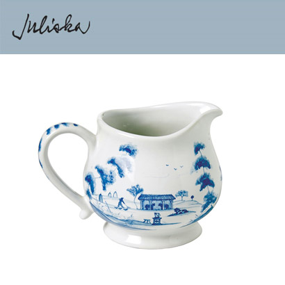 Juliska 컨트리 이스테이트 Country Estate Creamer - Delft Blue (1pc) 5 oz (0.14 L) 관부가세 포함