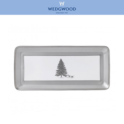 [해외] 웨지우드 윈터화이트 Winter White Sandwich Rectangular Tray (1pc) 관부가세/배송비포함