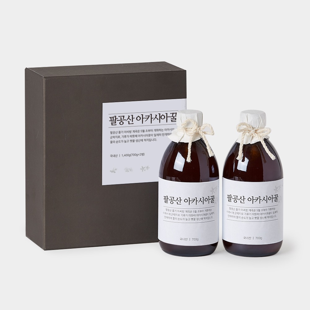 팔공산 아카시아꿀 (700g x 2병)