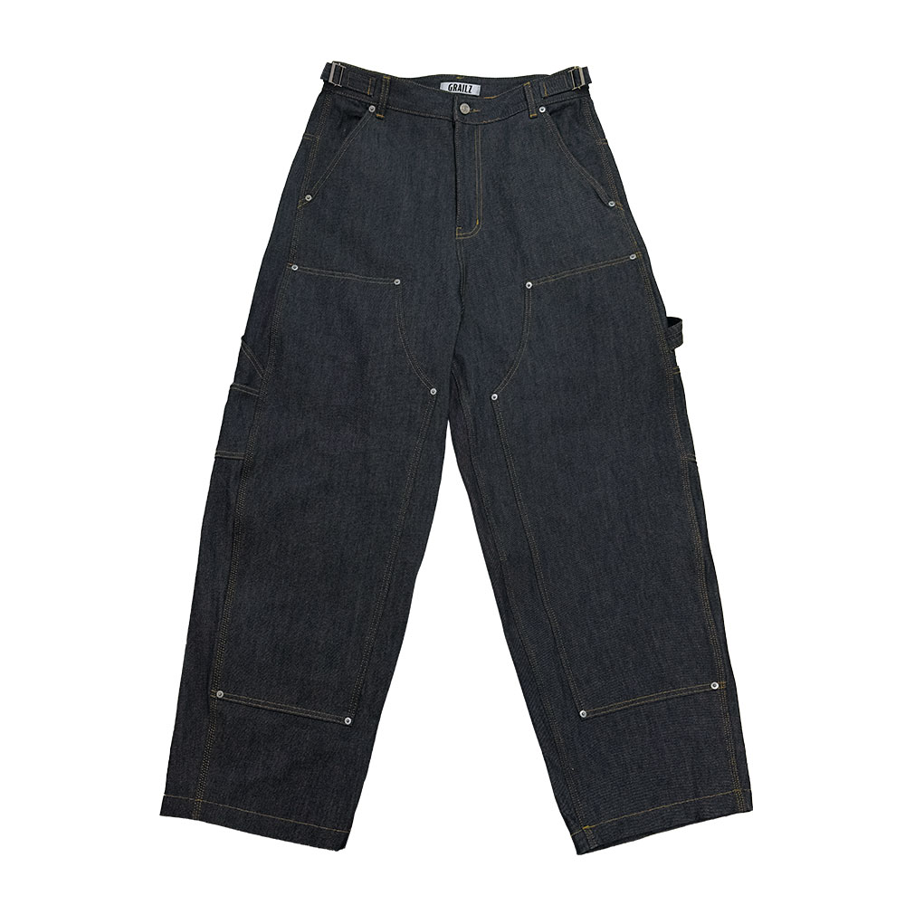 ★ GRAILZ ★ 2025 SS 新作 ★ CARPENTER BERMUDA DENIM PANTS koinseoul | [KOIN SEOUL X GRAILZ] CARPENTER BERMUDA DENIM