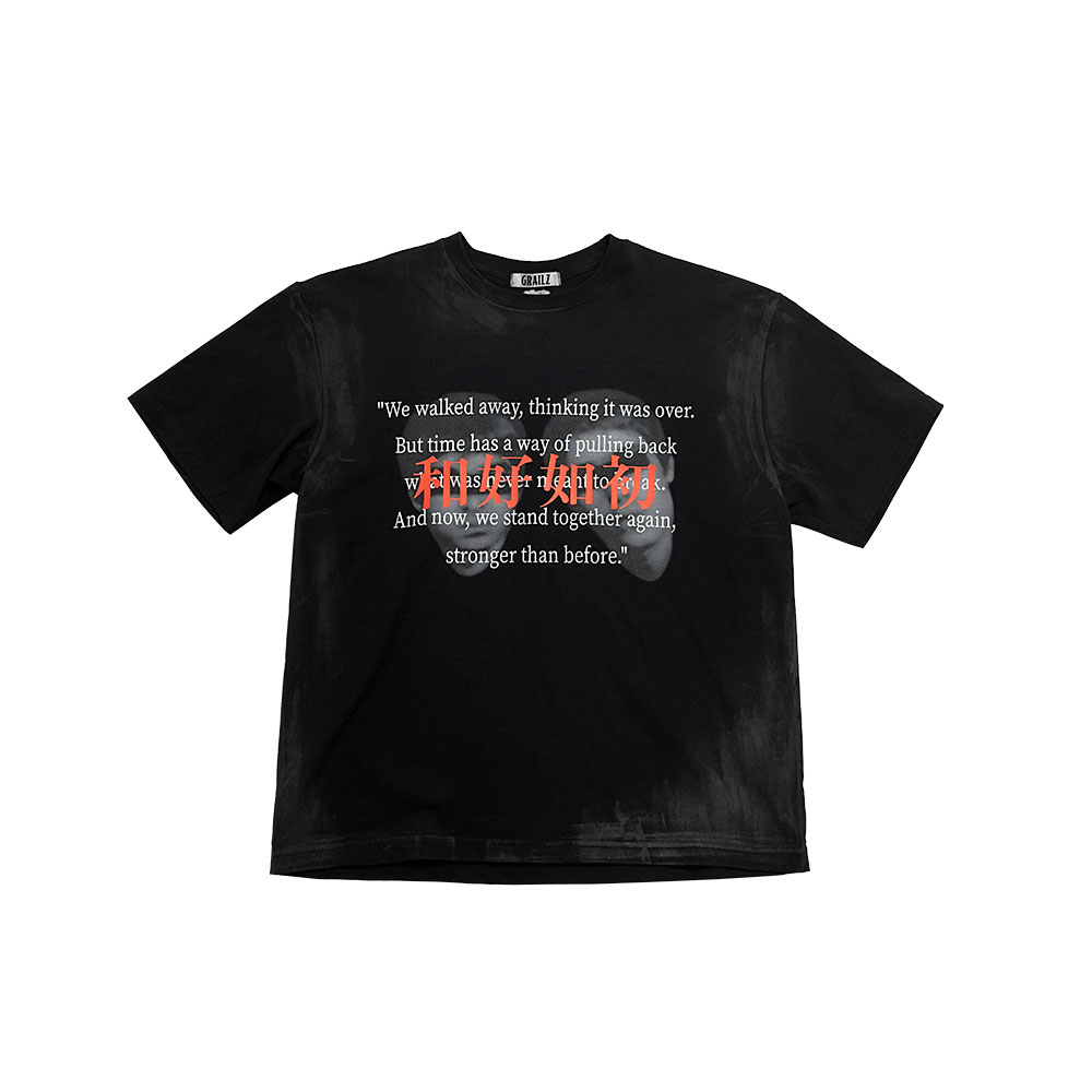 ★GRAILZ★ GRAILZ X KOIN SEOUL KG TSHIRTS BLACK GRAILZ X KOIN SEOUL] KG T-SHIRTS [BLACK] - GRAILZ