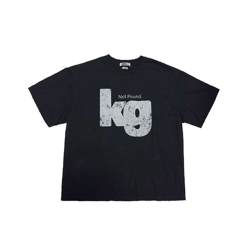 GRAILZ X KOIN SEOUL] KG T-SHIRTS [BLACK] - GRAILZ