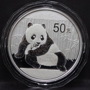 중국 2015년 팬더 5oz 은화