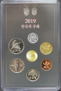 한국 2019년 현용주화 민트 세트