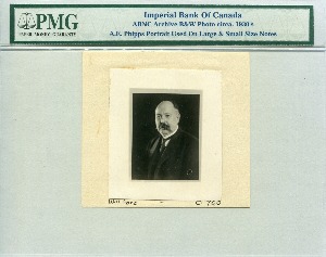 캐나다 1930년대 Imperial Bank of Canada - $10 지폐 속 인물 A.E. Phipps 도안 PMG 인증