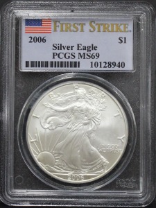 미국 2006년 이글 은화 PCGS 69등급 (초판 인증)