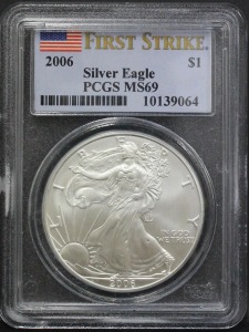 미국 2006년 이글 은화 PCGS 69등급 (초판 인증)