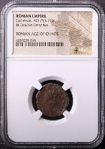 로마 253~268년 황제 갈리에누스 (Gallienus) 동화 NGC 인증