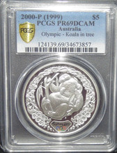 호주 2000년 시드니 올림픽 - 코알라 1oz 은화 PCGS 69등급