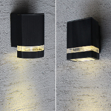 LED GU10 반달/직사각 외부벽1등