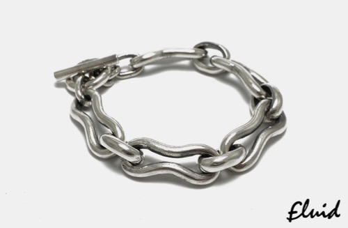 fluid peanut link bracelet (L)