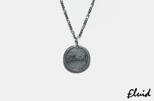 [fluid] coin pendant