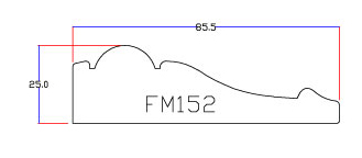 [미가] 인테리어 문선몰딩 FM161-5몰딩닷컴