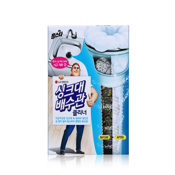 LG 홈스타싱크대배수관클리너(1회분/1제450ml/2제230ml)