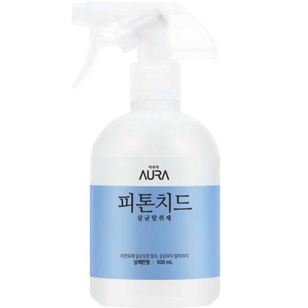 LG생활건강 아우라피톤치드살균탈취제-상쾌한향(500ml)