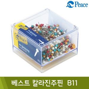 평화 베스트칼라진주핀(B11/Ø4xH27mm)