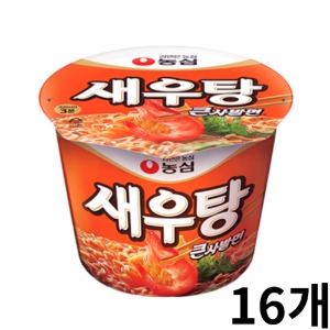 농심 새우탕큰사발1BOX(115g*16개입)