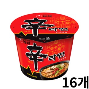 농심 신라면큰사발1BOX(114g*16개입)