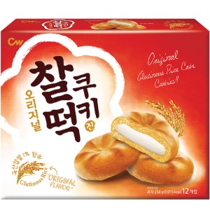 청우 찰떡쿠키오리지널 258g (12개입)