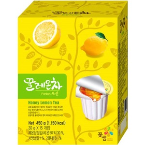 꽃샘 꿀레몬차포션450g(30g*15T)