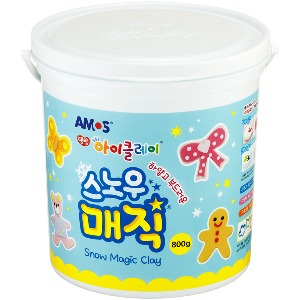 아모스 탱탱아이클레이-스노우매직800g