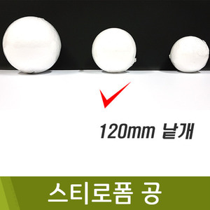 스티로폼공(120mm) / 104616080400019