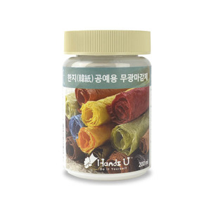 핸즈유 한지공예용무광마감제 200ml