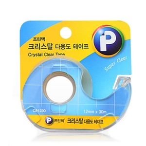 프린텍크리스탈다용도테이프12mm(CD1230)