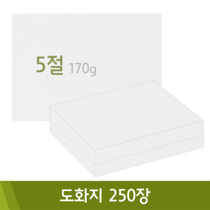 도화지/170g(5절/250매)