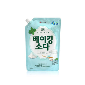 LG주방세제 퐁퐁베이킹소다1200ml(리필)