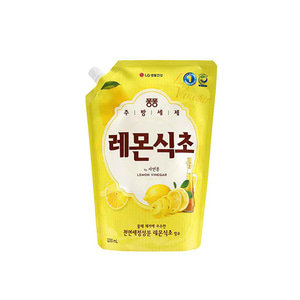 LG주방세제 퐁퐁레몬식초1200ml(리필)