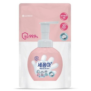 LG 세꼼마버블항균핸드워시리필(200ml/파우더향)