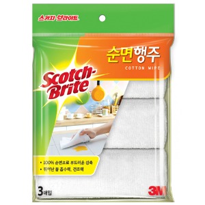 3M 베이직순면행주(3매입)