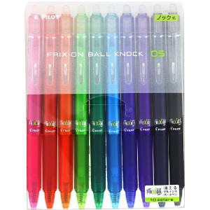 PILOT 프릭션볼노크0.5-10색세트(LFBK-23EF-10C)