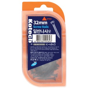 코텍 일반나사못7x32mm(약60개입/K-4843)