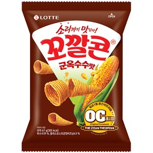 롯데 꼬깔콘군옥수수맛67g