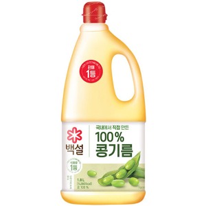 CJ 백설국내에서직접만든콩기름(1.8L)